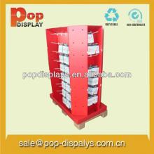 floor countertop display full pallet supermarket promotion display chewing gum display case
