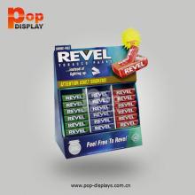 Bevel Design Cardboard Counter Display for Chewing Gum (BP-OL148)