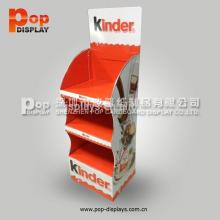 cardboard paper display stand for chewing gum retail