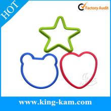 Eco-friendly Cristmas silicone egg shape chocolate mould