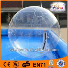 Giant CE certificate bubble ball walk  water 