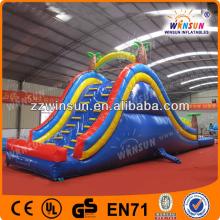 coconuts 2 lanes inflatable water slides,exported to France before