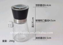 manual food mills, black pepper mill, 150ml spice jar
