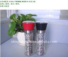 manual food mills, black pepper mill, 180ml spice jar