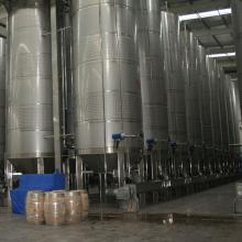 large capacity conical dry red wine fermentation tank with insulation layer