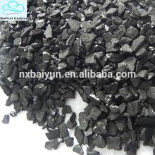 Factory supply competitive price granular coconut shell nut shell activated carbon coal based best a