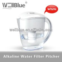 Wellblue BPA Free Antique Water Filter Pitcher With pH 8.5-10.5 And ORP: -100mv to -200mv