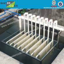 MBR wwtp in rcc tank  coconut   shell   water   filter  for residential district