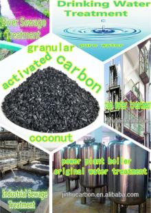 8x30 Mesh High Quality  Coconut   Shell   Based   Activated  Carbon For Water Treatment