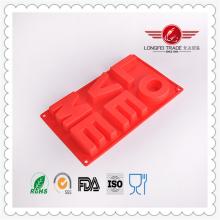 chocolate bar mould in English letter shape