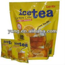 Custom design plastic tea bag packing