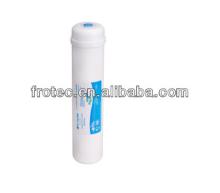 coconut shell carbon T33 inline filter cartridge/T33 post carbon filter cartridge