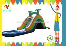 china cheap coconut trees inflatable water slide for kids and adults
