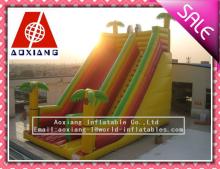 2012 HOT sale Coconut tree Parrot slide inflatable