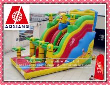 2012 HOT sale Sponge Bob coconut tree jumping castles  inflatable   water   slide 