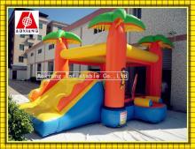 2011 hot sale coconut tree inflatable plastic water slide
