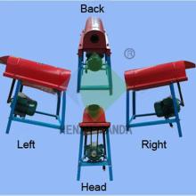 small farm yellow corn peeler and sheller machine