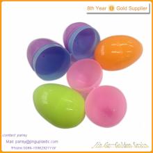 Plastic easter chocolate eggs/super cheap Compostable Easter Eggs./Plastic hollow easter eggs