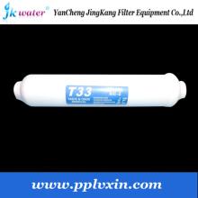 In-line T33 RO water filter parts