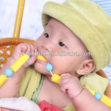teething necklace beads/body jewelry/chewing gum