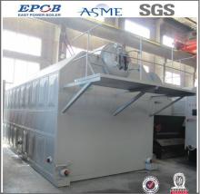 wood chips burning steam & water combi boiler
