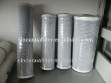 coconut carbon/coal carbon water filter cartridge