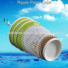 Custom Logo Printed Paper Cups,RIpple Paper Cups,Double Wall Paper Cups