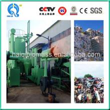 biomass gasification water boiler for warming city waste agriculture waste rice husk