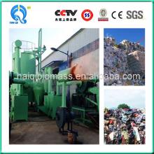 biomass gasification heating water without electricity city waste agriculture waste rice husk