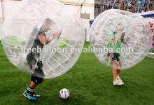 Cheap outdoor commercial bubble bumper football loopy balls