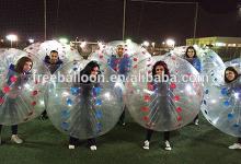 Hot sale popular inflatable bumper bubble football, loopy balls
