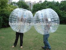 Cheap outdoor inflatable bubble football, loopy balls