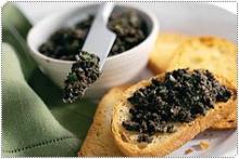 Black  olive   paste  (pate)