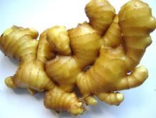 fresh garlic and ginger mix in China