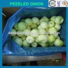 2012 New Crop Chinese peeled white onion(concave cut,filled nitrogen)