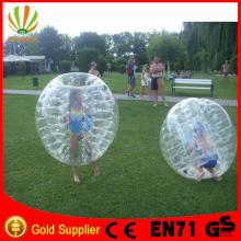 cheap pvc bubble football human body inflatable ball suit for sale
