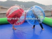 1.0mm TPU inflatable bumper ball, bubble football G7009