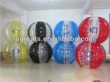 Colorful bumper ball, cheap bubble football, body zorb balls G7009