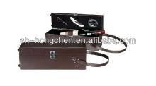 Chinese Cheap Wooden Wine or Champagne Box Acrylic Lid 2x bottle for sale
