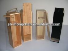 Fashion Red wine box/Retro  home  decor wine packaging wooden box.