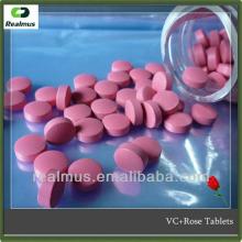  Herb  Supplement Rose  Vitamin  E and  Vitamin  C tablet