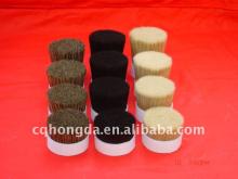Chungking White Black Boiled Pig Bristle 90% tops(processed pig bristle)