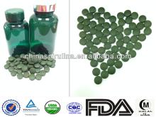 Organic high protein spirulina tablet