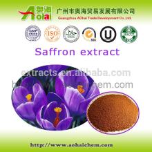 natural Saffron extract with Safranal Crocetin and crocin