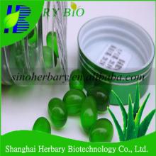 GMP certificated manufacturer aloe soft capsule for health