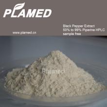 High quality black pepper extract piperine supplement,water-soluble black pepper extract piperine
