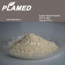 Natural black pepper extract piperine manufacturers,food supplement black pepper extract piperine
