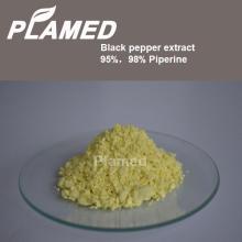 Black pepper extract,Piperine extract,piperine powder 95%
