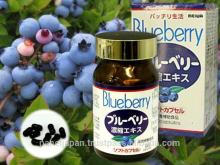 Japanese Supplement & Health Foods Made In Japan: Blueberry extract, beta carotene, soy lecithin, vi