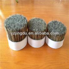 70MM 70% Tops Chungking Pure Gery  Natural   Boiled  Bristle For Brush